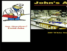 Tablet Screenshot of johnsappliance.com